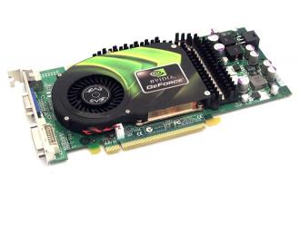EVGA SLI 6800GS Review Side view of card