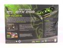 XFX GeForce GTX260 XXX Edition Video Card Review Box rear