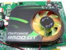 ATI Radeon HD 4550 Versus EVGA GeForce 9500GT Review Heatsink/Fan
