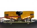 Gigabyte 9800GT 512MB Video Card Review Top of cooler