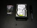 Cooler Master Black Label Limited Edition Cosmos Review HDD installed top