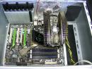 Thermaltake M9 V1100 Case Review CPU Cooler installed