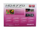 Gigabyte GV-R477D5-512H-B Radeon HD 4770 Review Box rear