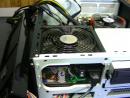 Cooler Master Elite 360 Case Review PSU installed