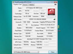 Sapphire Toxic Radeon HD 4870 1GB GDDR5 Review GPUz