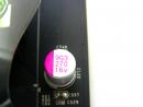 XFX GeForce GT 240 Video card Review Capacitor