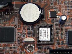 ABIT KN9 SLI Motherboard Review BIOS chip