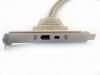 ASUS P5N32-SLI Deluxe Motherboard Review Firewire bracket
