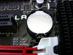 ASUS MAXIMUS III Formula Motherboard Review Battery